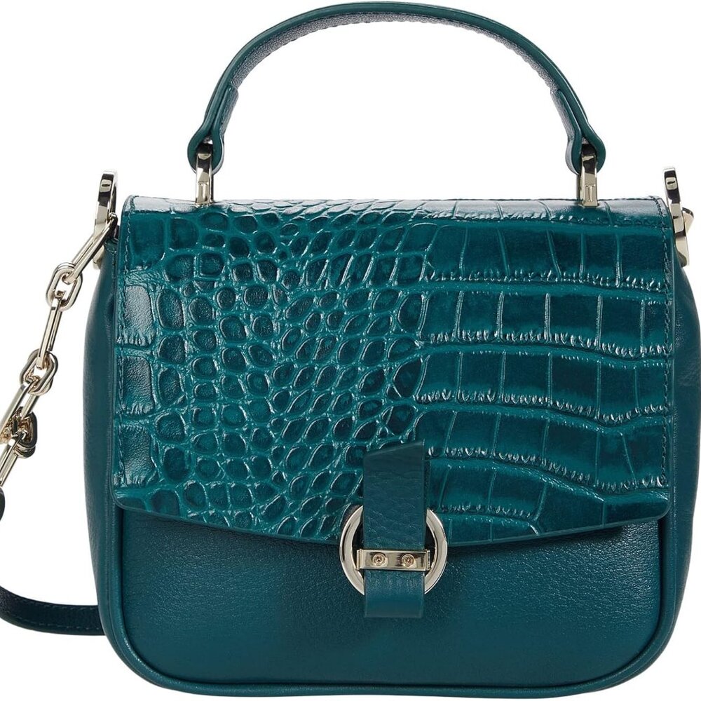 Ted Baker London Loop & Tab Grainy Mini Crossbody
